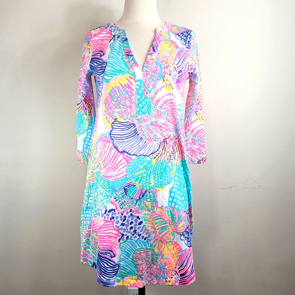 Lilly Pulitzer Ali Dress in Roar of the Seas Sz XS